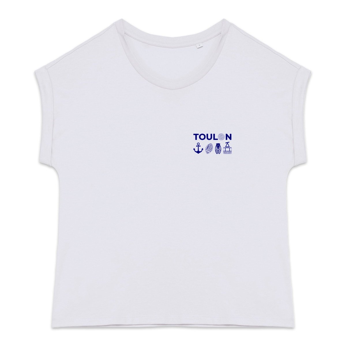 T-shirt femme biologique manches à revers 3 T-shirt femme biologique manches à revers